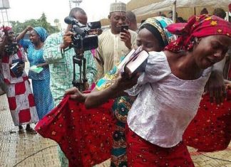 Kidnapped Chibok Girls Reunited with Families Chibok Girls Back