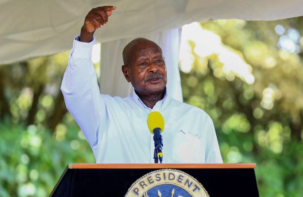 museveni Ugandan President Yoweri Museveni